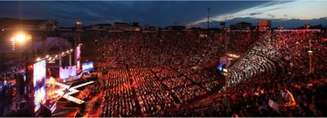 Immagine di Wind Music Awards 2010, la grande musica dall'Arena di Verona su Italia1 - Scopri di più su Televisione
